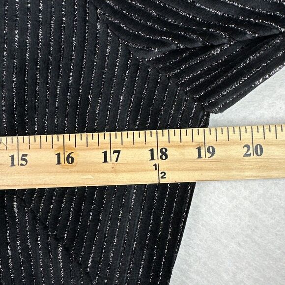 NWT Julia Jordan Black‎ Velvet Sequin Sheath Dress 3/4 Sleeve Party Cocktail - Picture 11 of 15